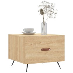 Tables basses 2 pcs chêne sonoma 50x50x40 cm bois d'ingénierie 634780634780