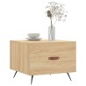 Tables basses 2 pcs chêne sonoma 50x50x40 cm bois d'ingénierie 634780634780