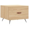 Tables basses 2 pcs chêne sonoma 50x50x40 cm bois d'ingénierie 634780634780