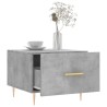 Tables basses 2 pcs gris béton 50x50x40 cm bois d'ingénierie 634782634782