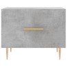 Tables basses 2 pcs gris béton 50x50x40 cm bois d'ingénierie 634782634782