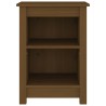 Tables de chevet 2 pcs Marron miel 40x35x55 cm Bois pin massif 634785634785