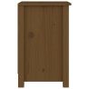 Tables de chevet 2 pcs Marron miel 40x35x55 cm Bois pin massif 634785634785