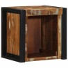 Tables de chevet 2 pcs multicolore 40x35x40cm bois récupération 634786634786