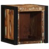 Tables de chevet 2 pcs multicolore 40x35x40cm bois récupération 634786634786