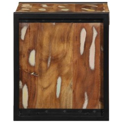 Tables de chevet 2 pcs multicolore 40x35x40cm bois récupération 634786634786