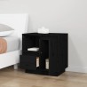 Tables de chevet 2 pcs Noir 50x34x50 cm Bois de pin massif 634788634788