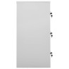Armoires à casiers 2 pcs Gris clair et vert 90x45x92,5 cm Acier 634792634792
