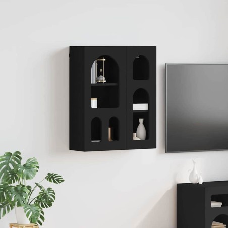 Armoire suspendue ELST Noir 59 x 20 x 71,5 cm Bois d'ingénierie 634799634799