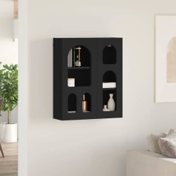 Armoire suspendue ELST Noir 59 x 20 x 71,5 cm Bois d'ingénierie 634799634799