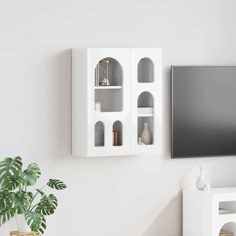 Armoire suspendue ELST Blanc brillant 59 x 20 x 71,5 cm 634803634803