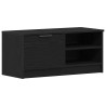 Meuble TV Chêne noir 80 x 35 x 36,5 cm Bois d'ingénierie 634804634804