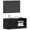 Meuble TV Chêne noir 80 x 35 x 36,5 cm Bois d'ingénierie 634804634804