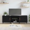 Meuble TV Chêne noir 150 x 30 x 50 cm Bois d'ingénierie 634805634805