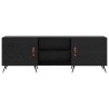 Meuble TV Chêne noir 150 x 30 x 50 cm Bois d'ingénierie 634805634805