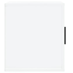 Meuble TV Blanc brillant 100x35x40 cm Bois d'ingénierie 634807634807