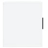 Meuble TV Blanc brillant 100x35x40 cm Bois d'ingénierie 634807634807