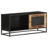 Meuble TV 90x30x40 cm Bois de manguier brut 634809634809