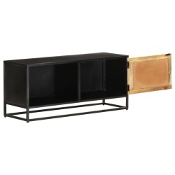 Meuble TV 90x30x40 cm Bois de manguier brut 634809634809