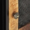 Meuble TV 90x30x40 cm Bois de manguier brut 634809634809