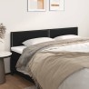 Têtes de lit Noir 180x5x78/88 cm Similicuir 634817634817