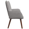 Sofa 2 places Gris clair 115 x 61 x 87 cm Velours (V) 634821634821