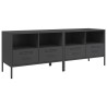 Meubles TV 2 pcs noir 68x39x50,5 cm acier 634836634836