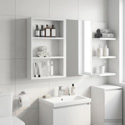 Armoire murale de salle de bain Blanc 40 x 10 x 60,5 cm 634838634838