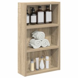 Armoire murale de salle de bain Chêne Sonoma 30 x 10 x 50 cm 634841634841
