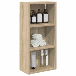 Armoire murale de salle de bain Chêne Sonoma 30 x 16 x 62,5 cm 634842634842