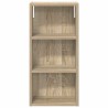 Armoire murale de salle de bain Chêne Sonoma 30 x 16 x 62,5 cm 634842634842