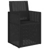 Chaises de jardin salle à manger 2 pcs Anthracite PP 635717635717