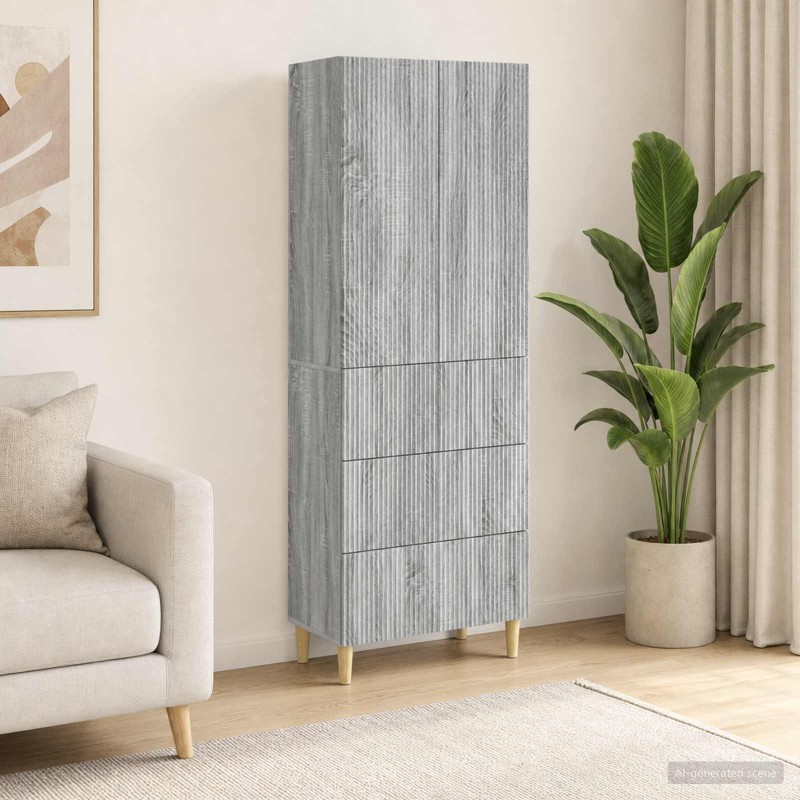 Ensemble de Meubles 2 pcs 66 x 34,5 x 90 cm Bois d'ingénierie 635725635725