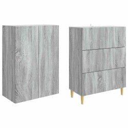 Ensemble de Meubles 2 pcs 66 x 34,5 x 90 cm Bois d'ingénierie 635725635725