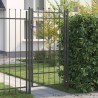 Porte de Clôture HORST 100 x 175 cm métal Noir Verrouillable 635747635747