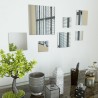 Ensemble de miroirs muraux carrés 7 pcs Verre 635752635752