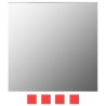 Ensemble de miroirs muraux carrés 7 pcs Verre 635752635752