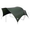 Tarp de camping résistant à l'eau Vert armée 550 x 400 x 230 cm 635760635760