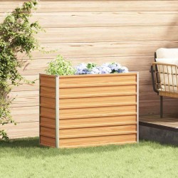 Jardinière surélevée Marron Clair 100 x 40 x 77 cm 635761635761