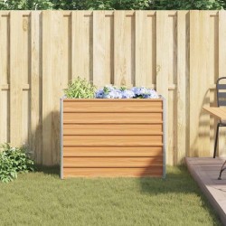 Jardinière surélevée Marron Clair 100 x 40 x 77 cm 635761635761