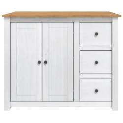 Chariot de cuisine PANAMA 2 pcs Blanc et Cire de Miel 635762635762