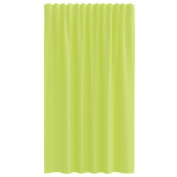 Rideaux en voile à œillets 2 pcs vert pomme 635765635765