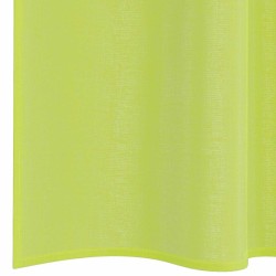 Rideaux en voile à œillets 2 pcs vert pomme 635765635765