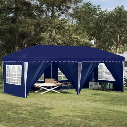 Tente de fête pop-up 575 x 288 x 245 cm Bleu 635778635778