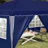 Tente de fête pop-up 575 x 288 x 245 cm Bleu 635778635778