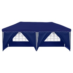Tente de fête pop-up 575 x 288 x 245 cm Bleu 635778635778