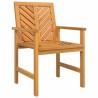 Ensemble de salon de jardin 5 pcs Marron Bois d'Acacia Massif 635779635779