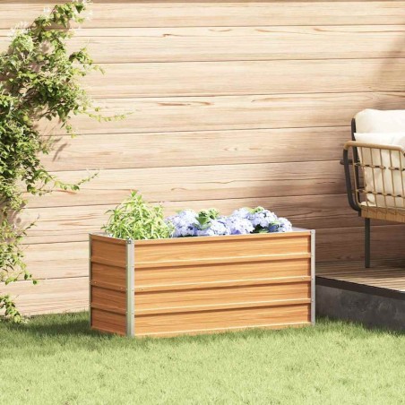 Jardinière surélevée Marron Clair 100 x 40 x 45 cm 635780635780