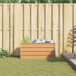 Jardinière surélevée Marron Clair 100 x 40 x 45 cm 635780635780
