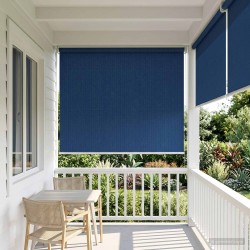 Store enrouleur extérieur à 90% de blocage UV Bleu 80 x 140 cm 635781635781